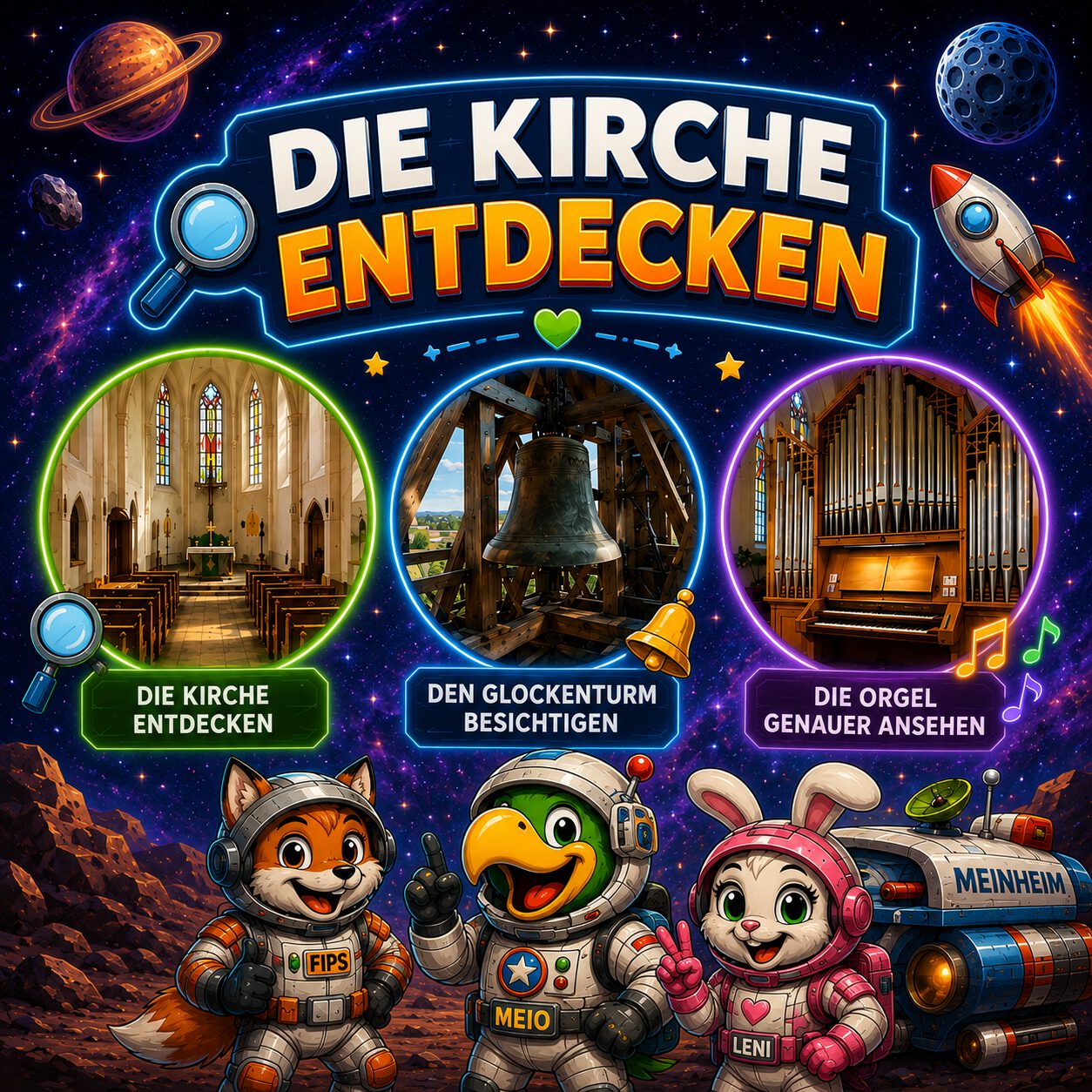 Die Kirche entdecken